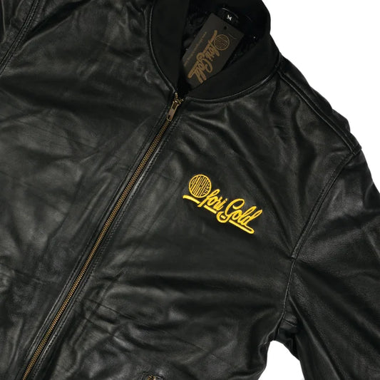 Moto leather jacket